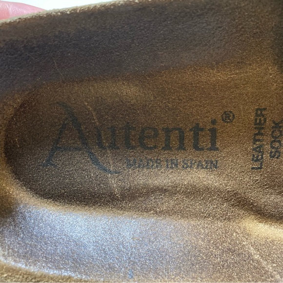 Autenti Made in Spain Men's 43 US 10 Leather Double Band Buckle Black Sandal - Picture 14 of 15